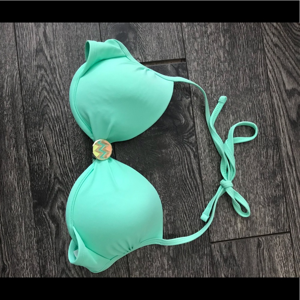 Turquoise Bikini Top